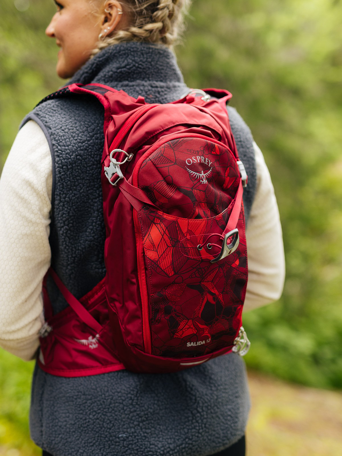 Osprey Salida 12L Claret Red