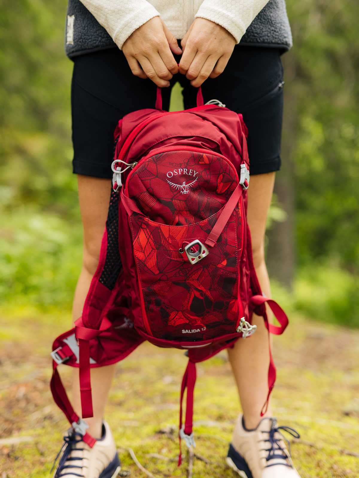Osprey Salida 12L Claret Red