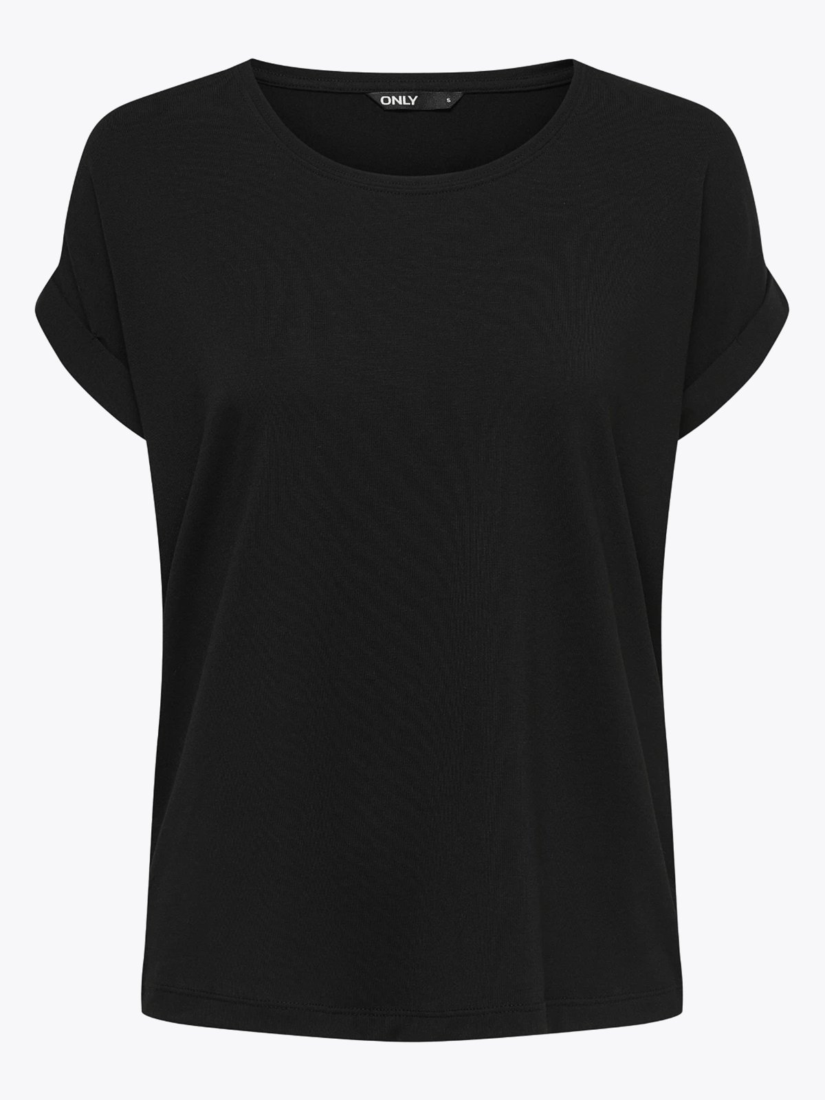 Only Moster Short Sleeve O-Neck Top Black