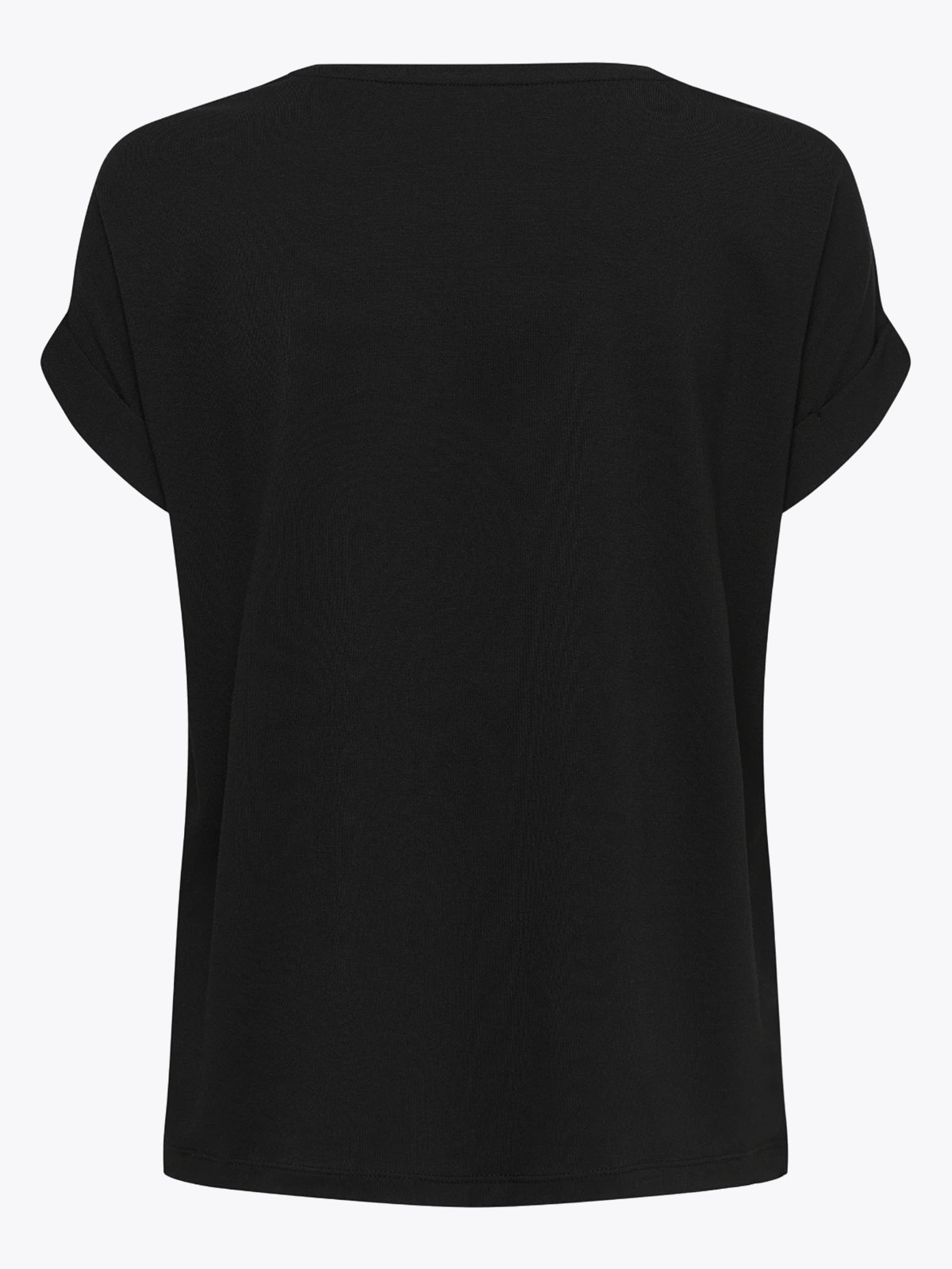 Only Moster Short Sleeve O-Neck Top Black