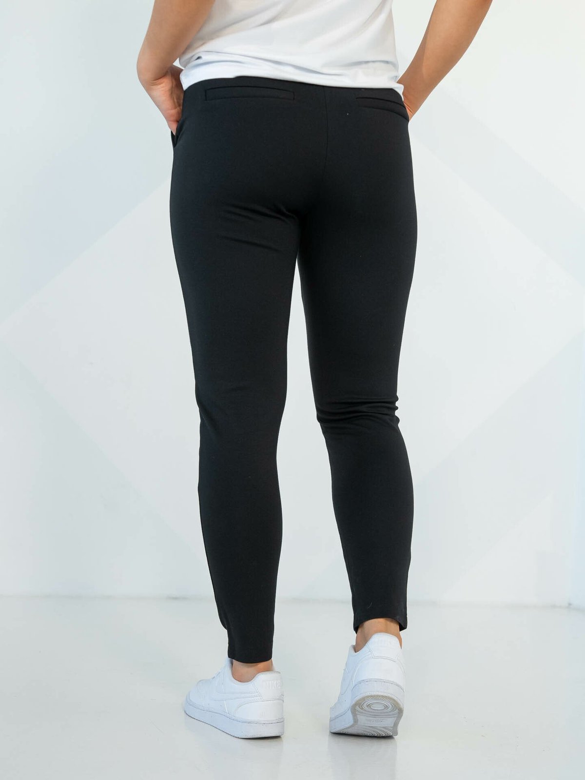 Only Poptrash Life Easy Col Pant Black