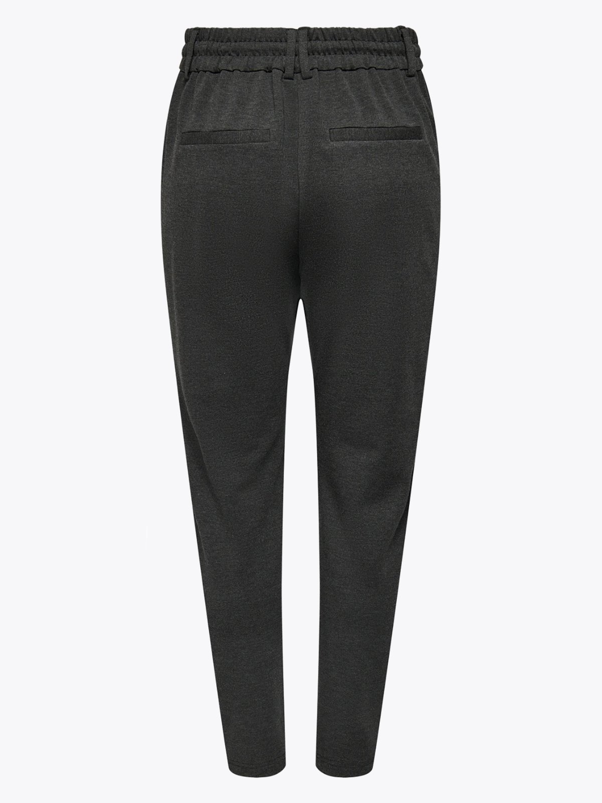 Only Poptrash Life Easy Col Pant Dark Grey Melange