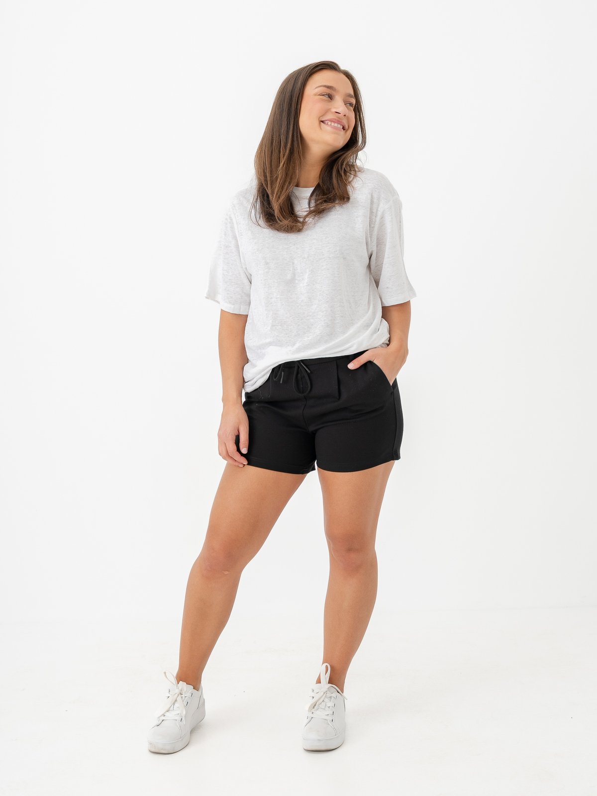 Only Poptrash Life Easy Shorts Black