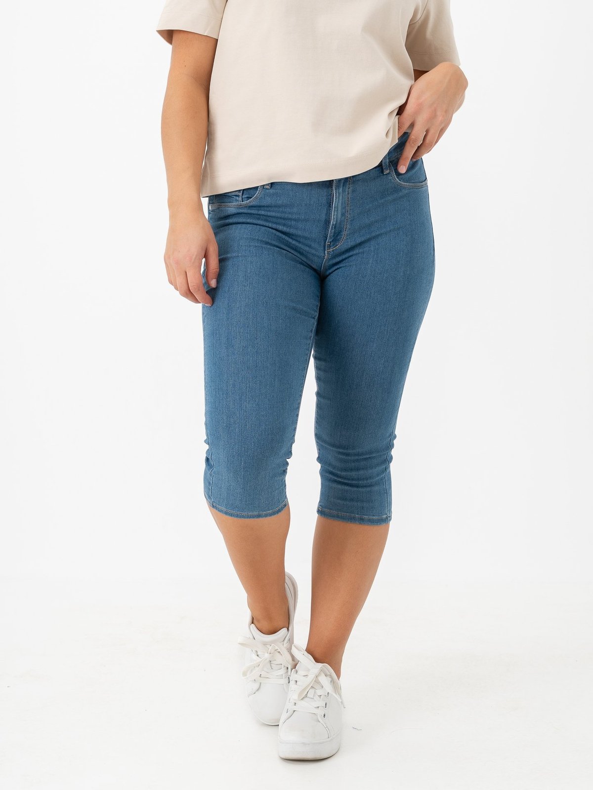 Only Rain Life Knickers Denim Light Blue Denim