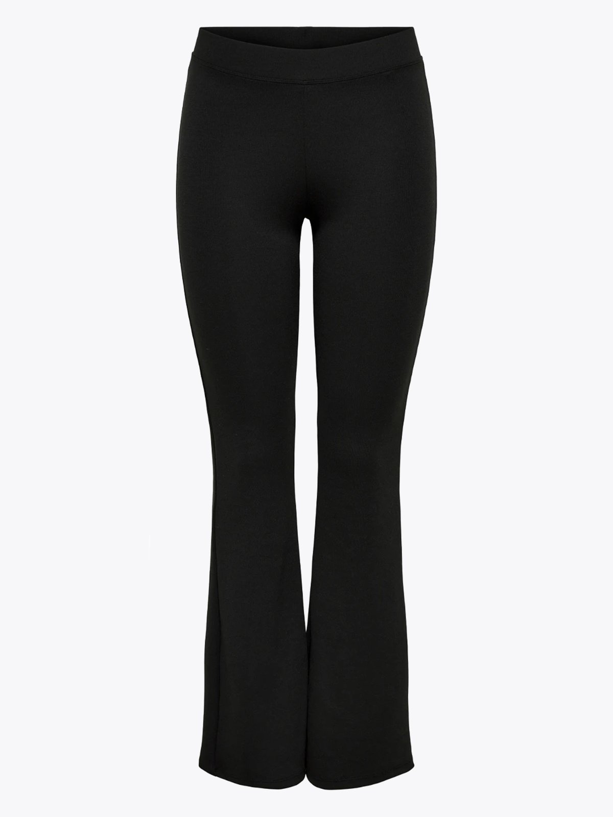 Only Fever Stretch Flaired Pants Black