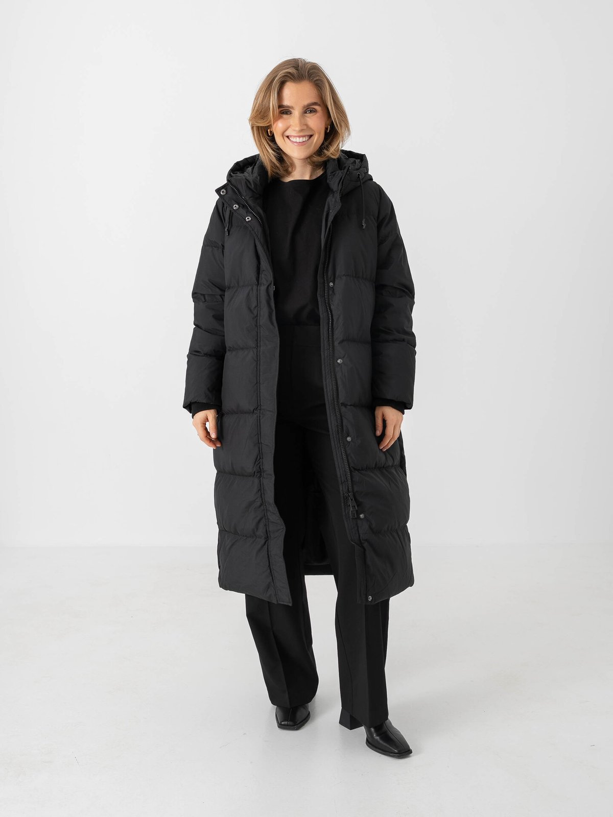 Only Alice Down Coat Black