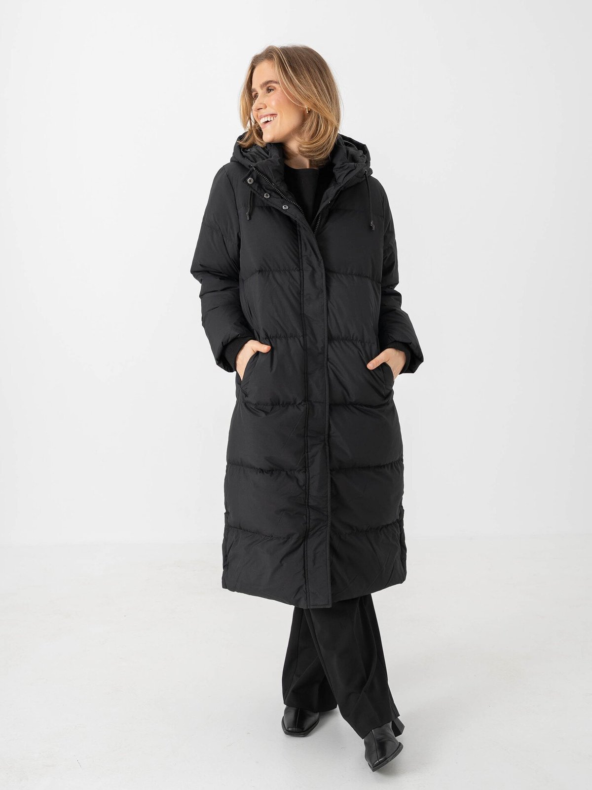 Only Alice Down Coat Black