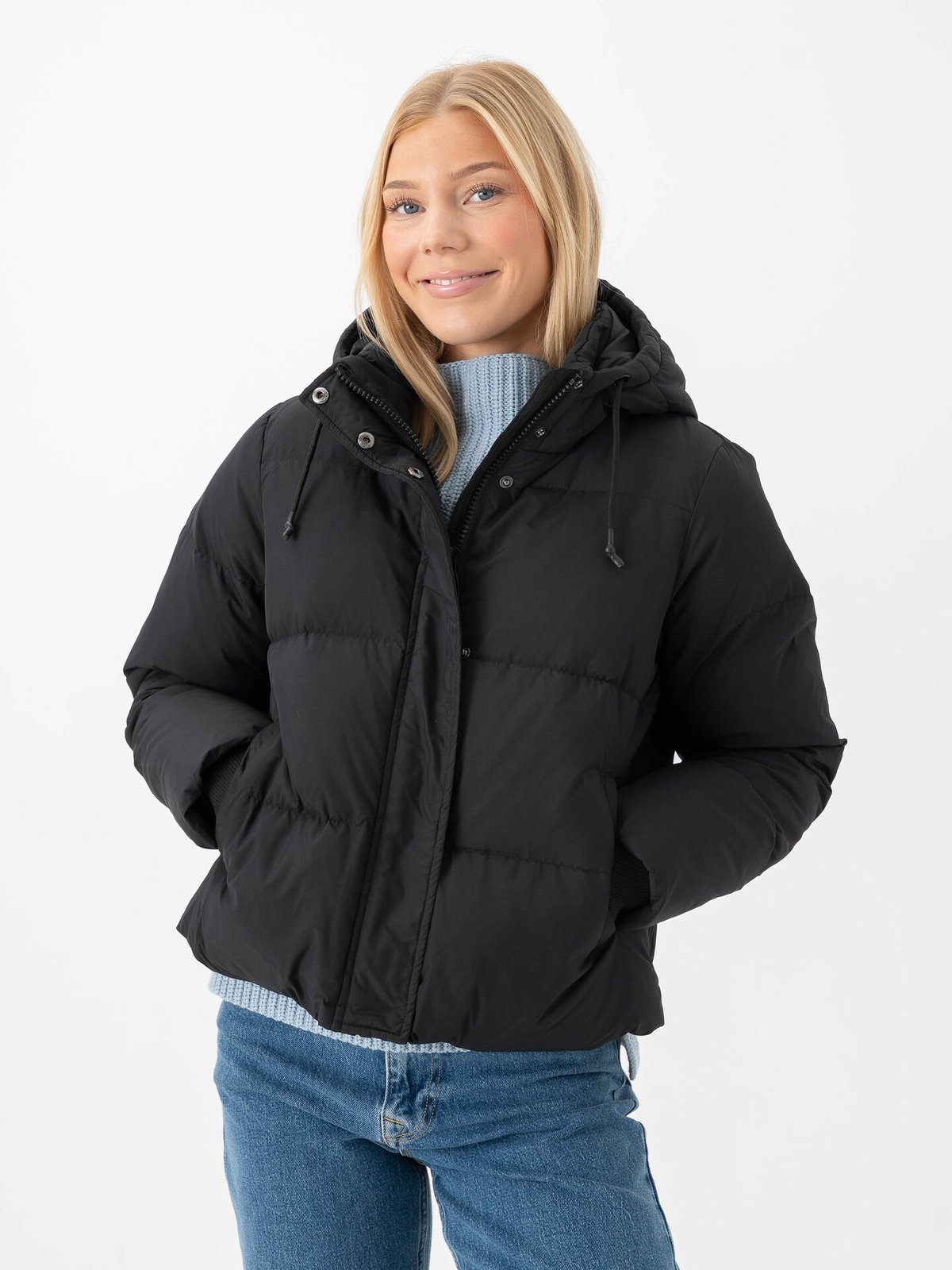 Only Alice Short Down Jacket Black