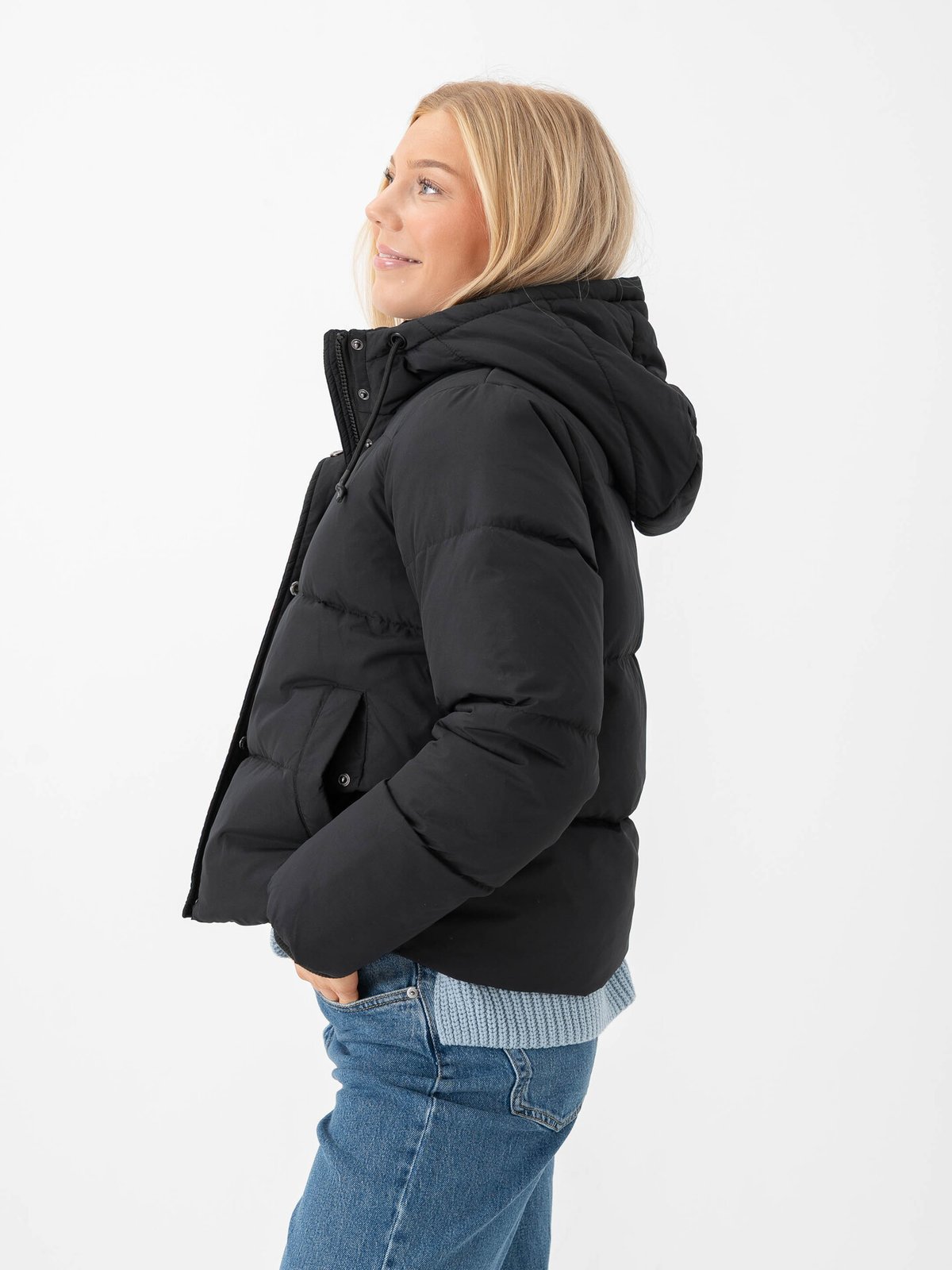 Only Alice Short Down Jacket Black