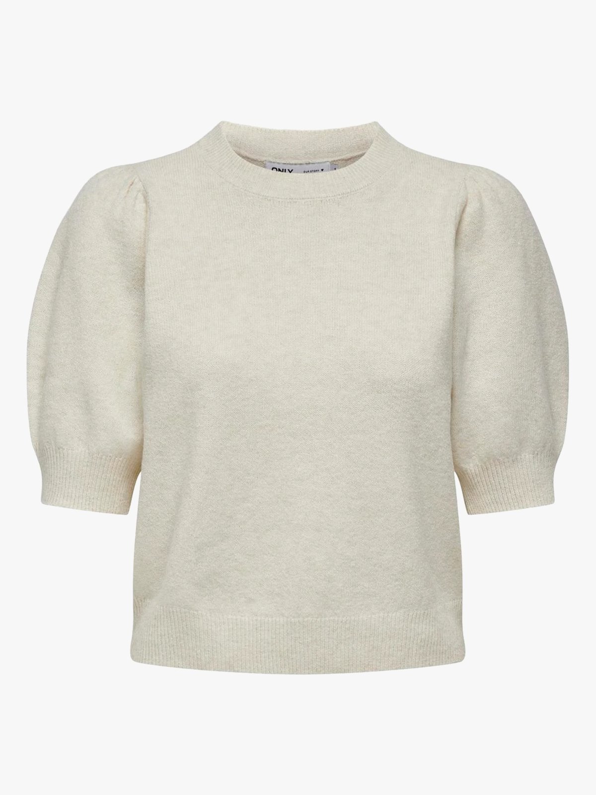 Only Rica Life 2/4 Pullover Knit Birch W. Melange