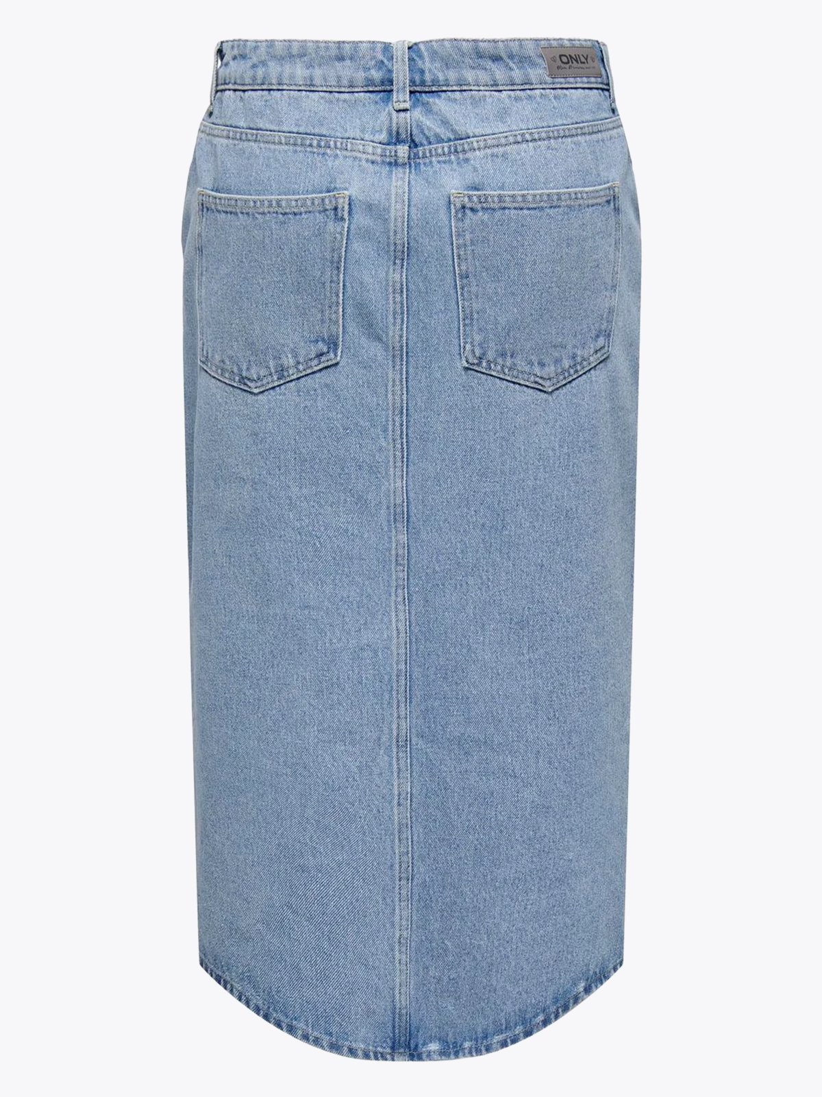 Only Bianca Midi Skirt Denim Light Blue Denim