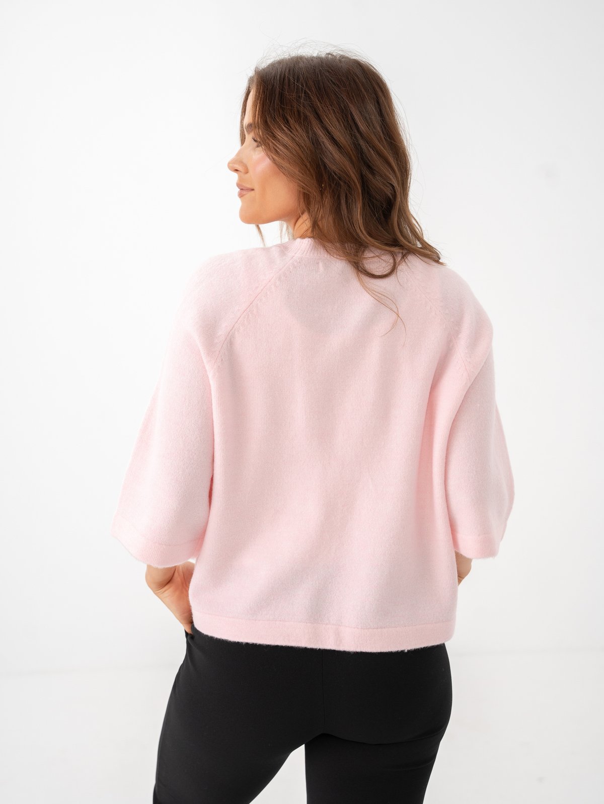 Only Simoni 3/4 Pullover Knit Potpourri