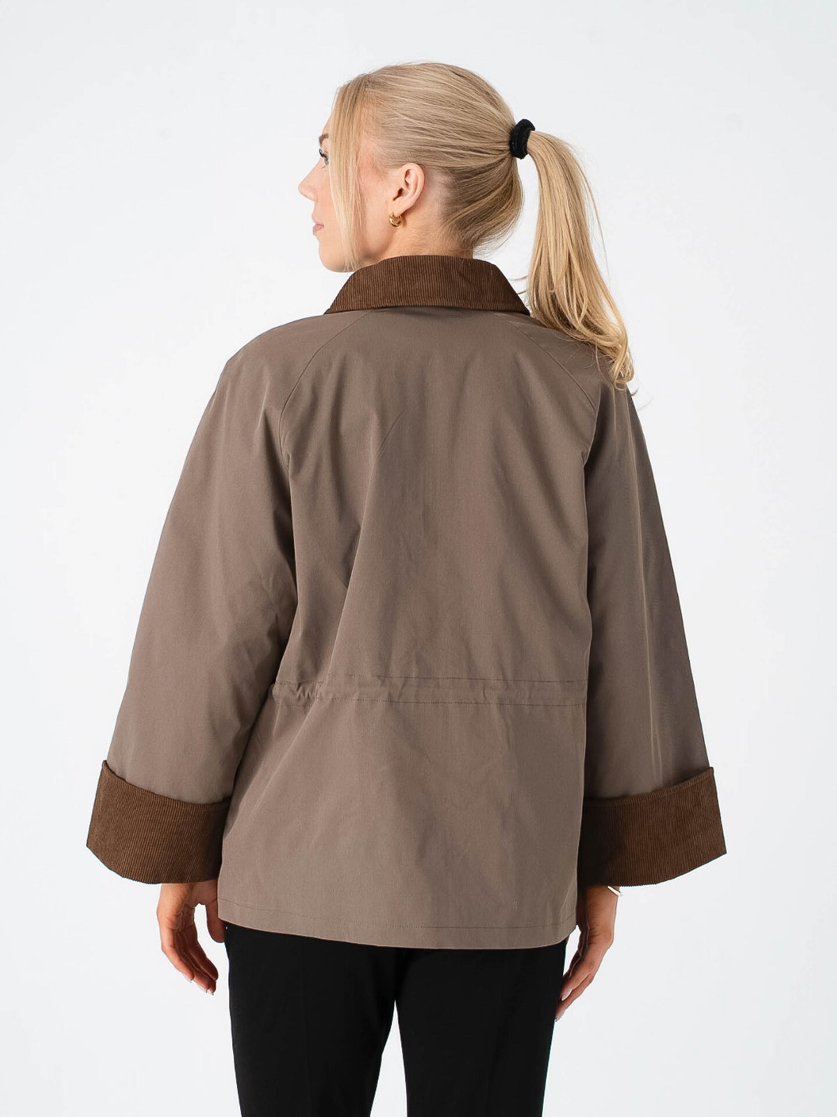 Only Eja Orchid Spring Life Jacket Walnut Chocolate Brown