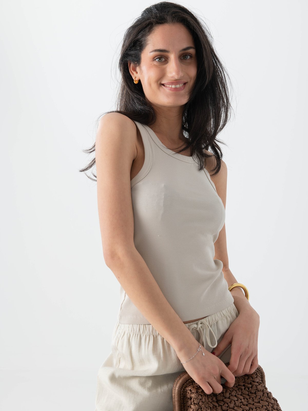 Only Val Life Tank Top Pumice Stone