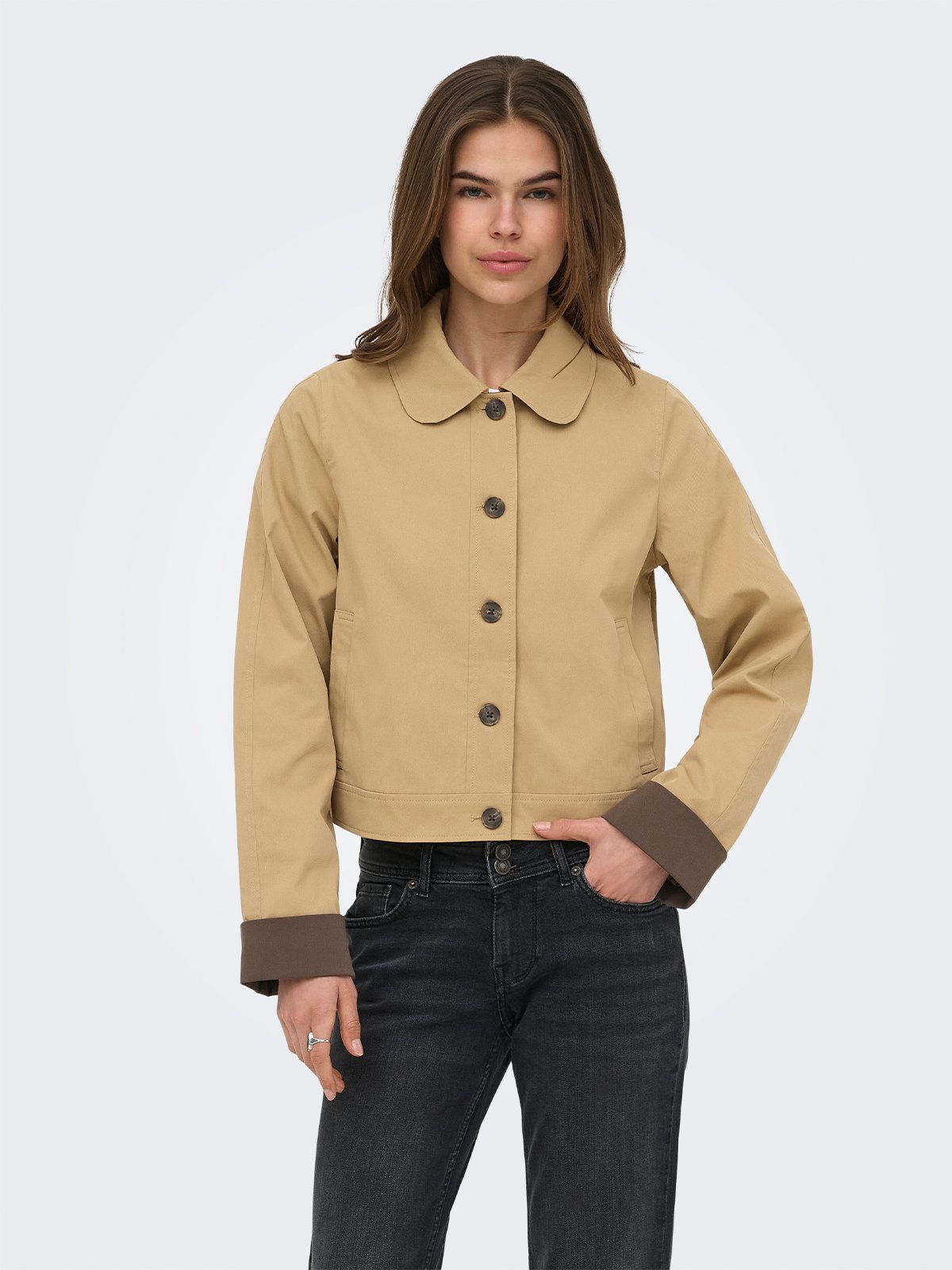 Only Orchid Life Contrast Jacket Lark