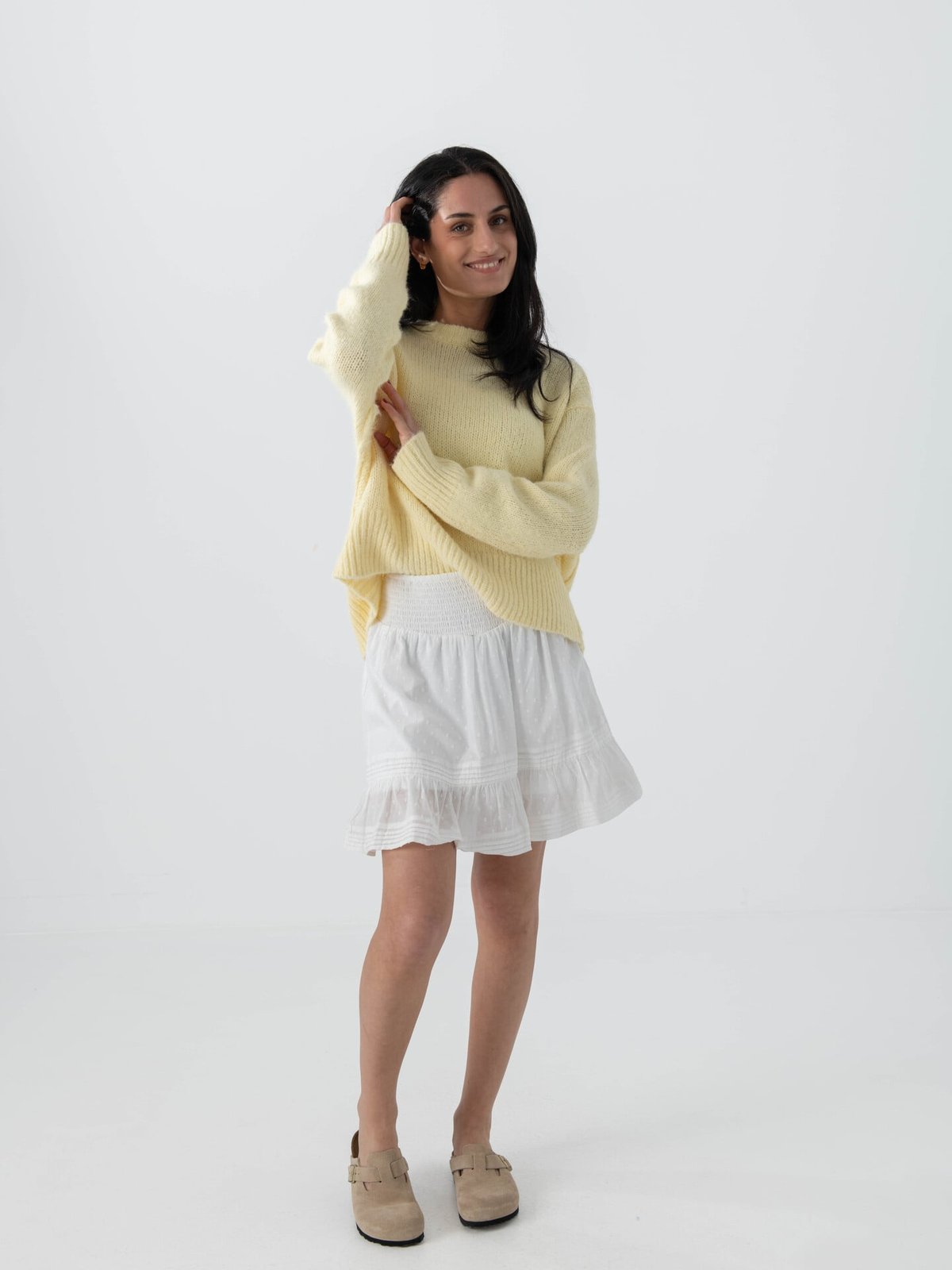 Only Katti Short Skort Cloud Dancer