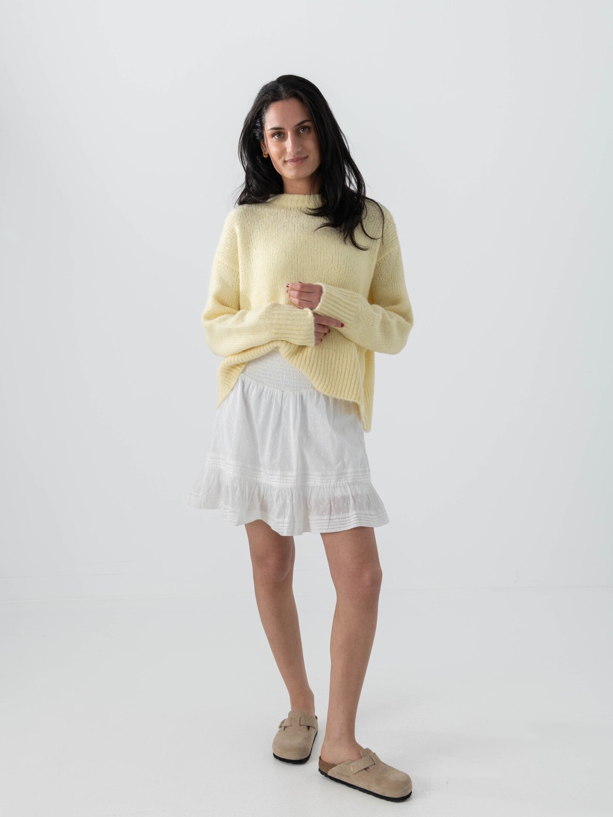 Only Katti Short Skort Cloud Dancer
