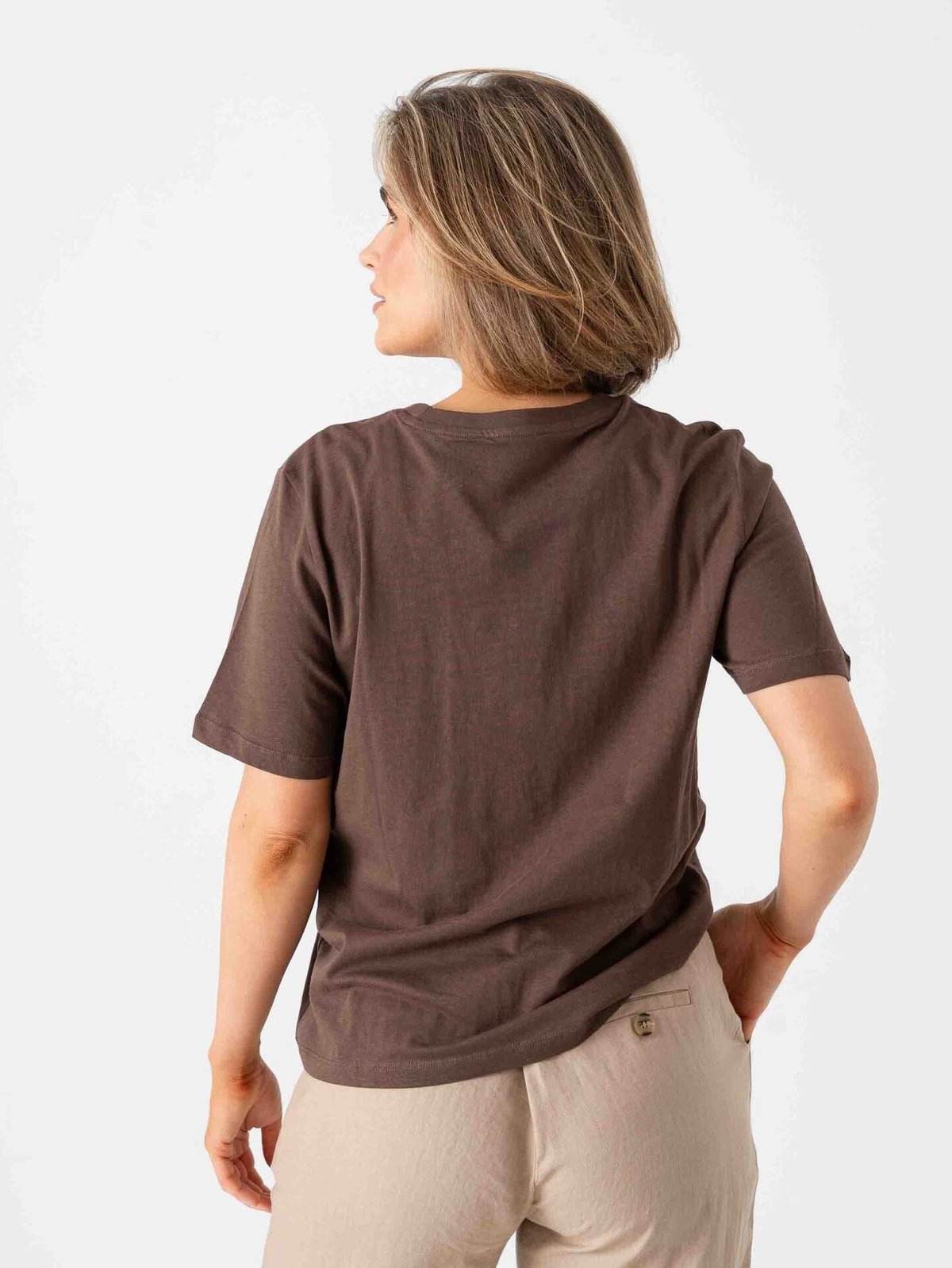 Only Happy Life Short Sleeve O-Neck Tee Shopping Bag