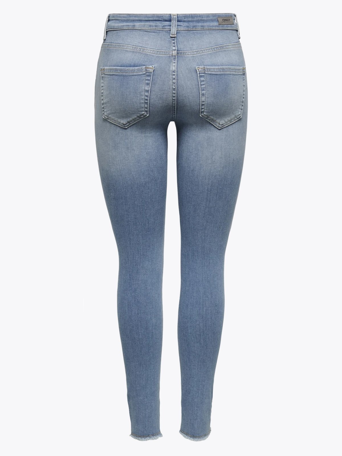 Only Blush Mid RW Denim Light Blue Denim