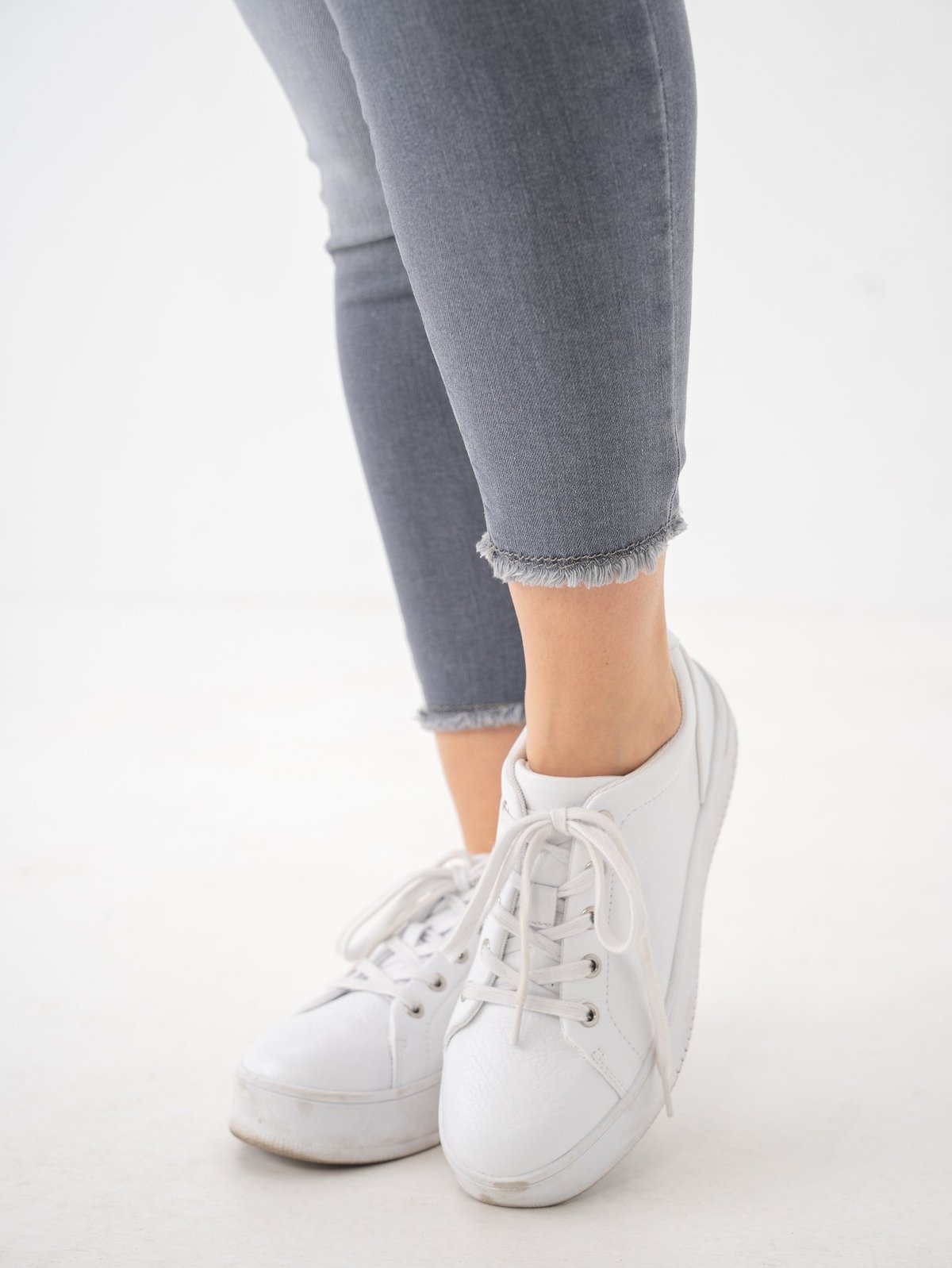 Only Blush Mid RW Denim Medium Grey Denim