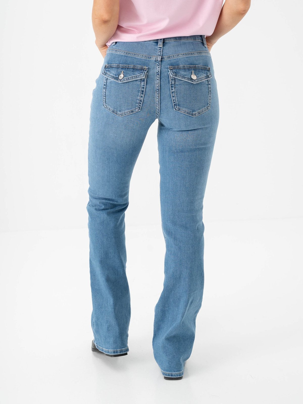 Only Blush MH Back Pock Flap Medium Blue Denim