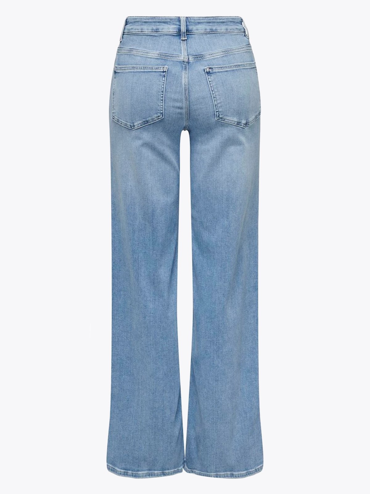 Only Madison Blush High Waist Wide Denim Light Blue Denim