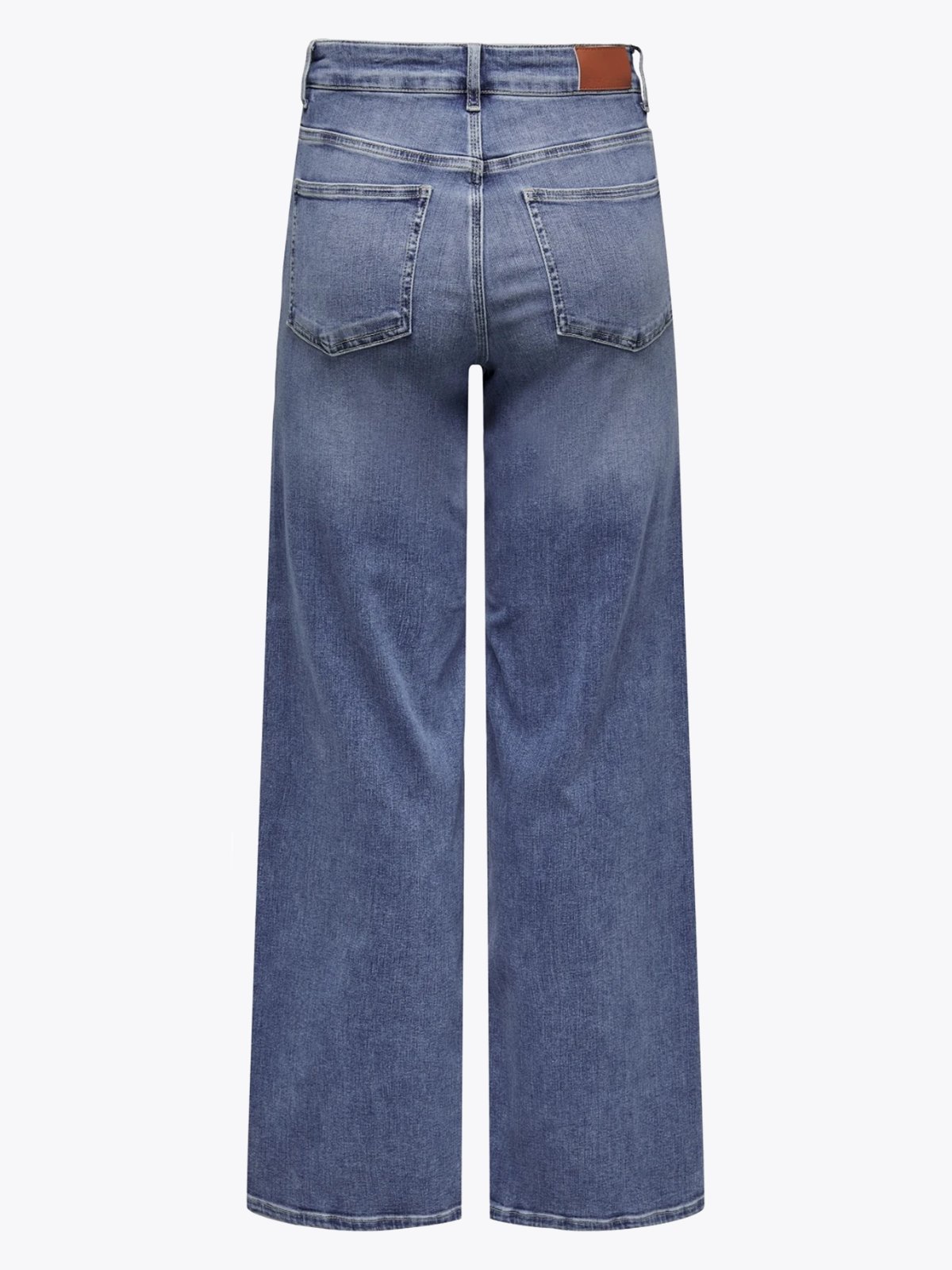 Only Madison Blush High Waist Wide Denim Medium Blue Denim