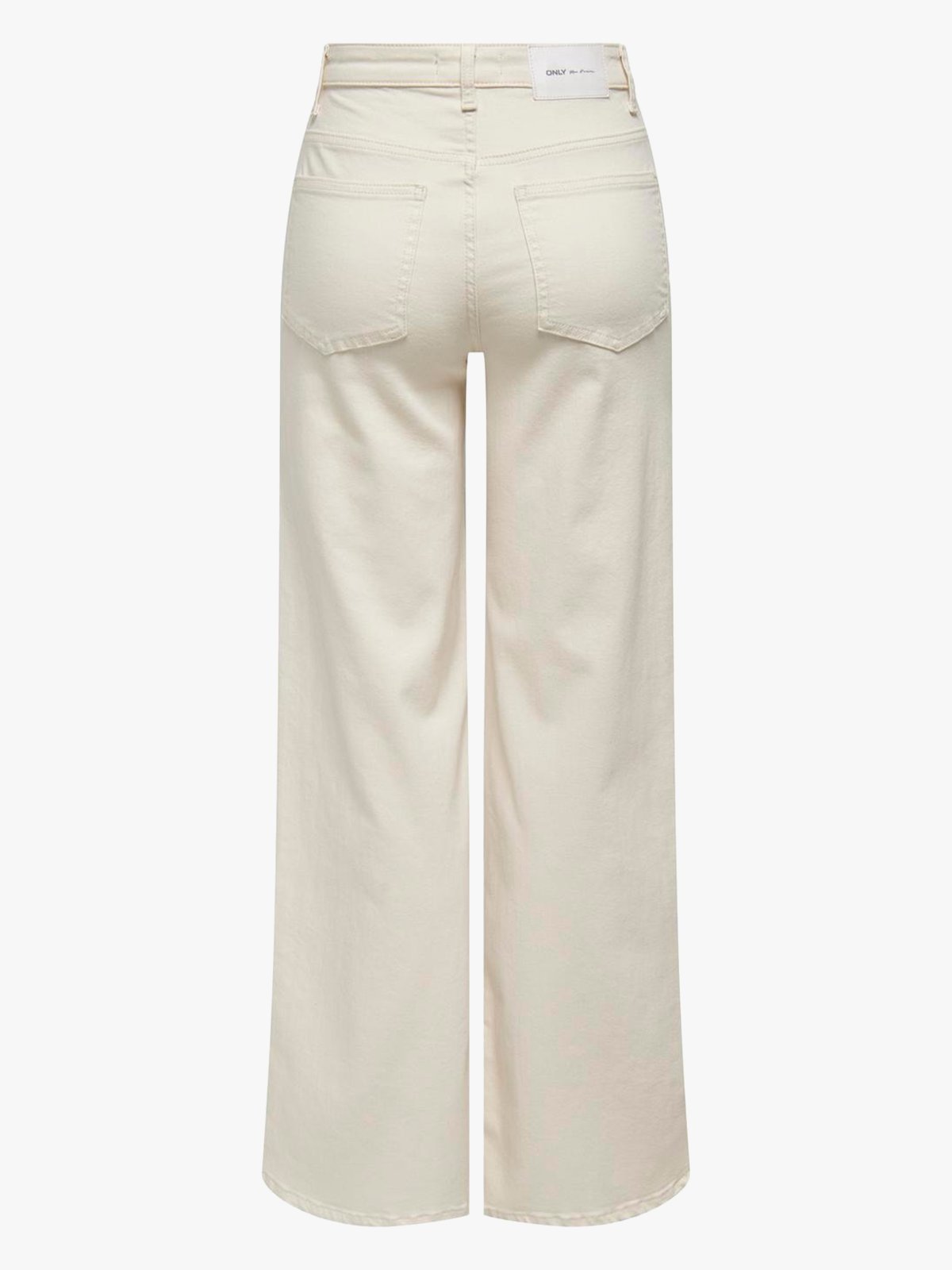 Only Madison Blush High Waist Wide Denim Ecru