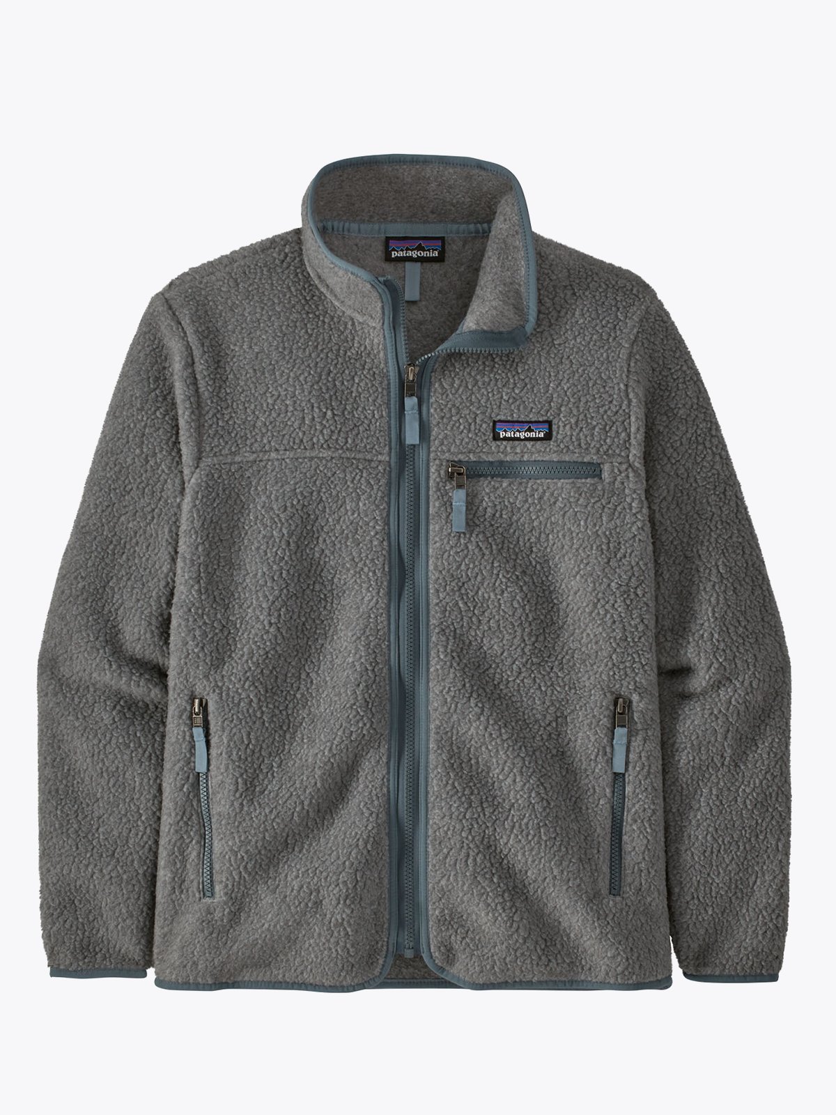 Patagonia Retro Pile Jacket Salt Grey w/Light Plume Grey