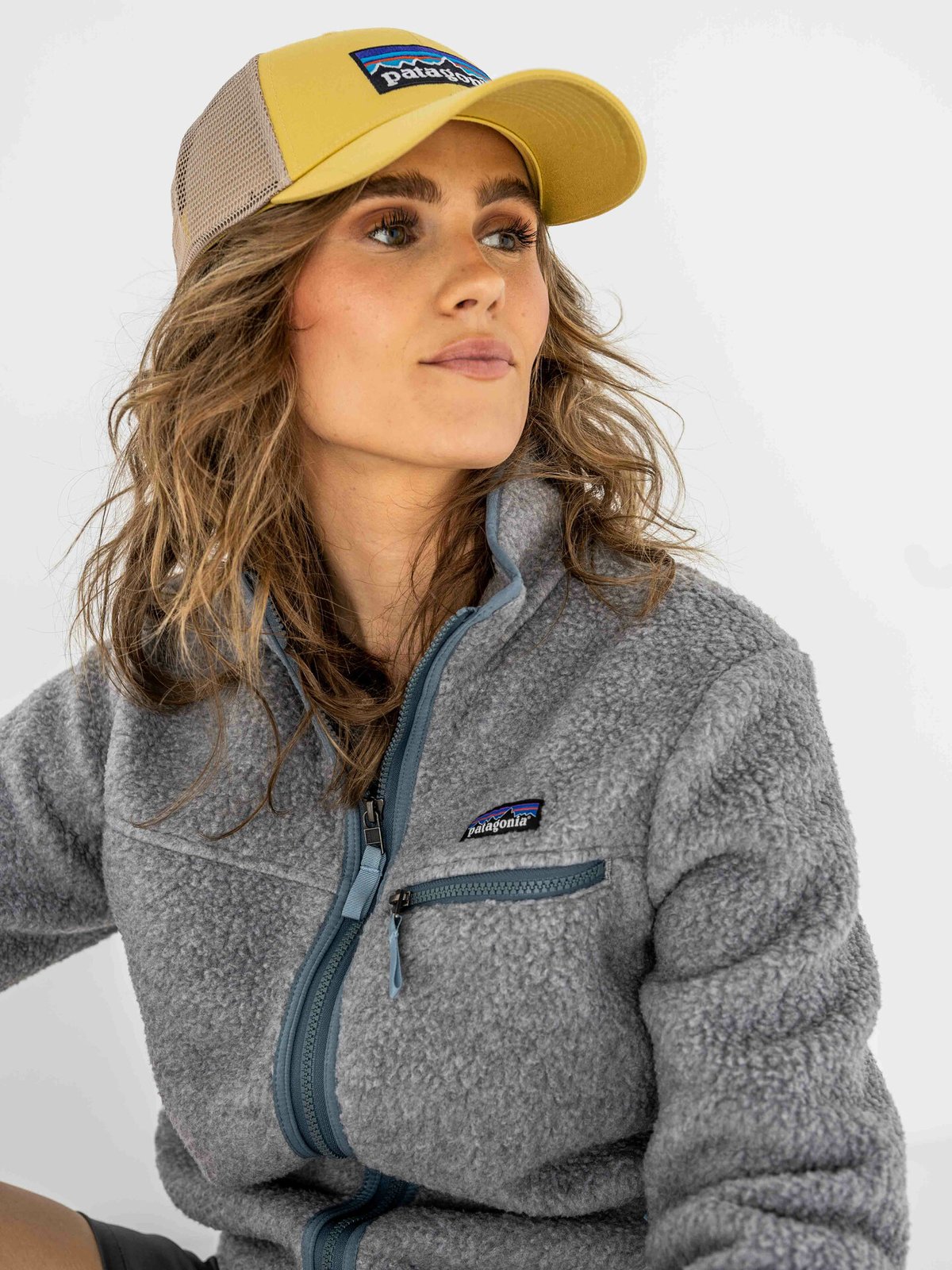 Patagonia Retro Pile Jacket Salt Grey w/Light Plume Grey