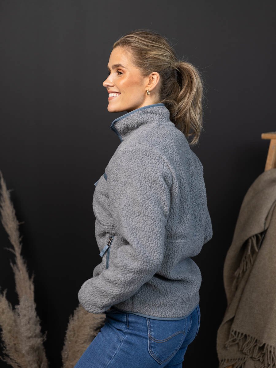 Patagonia Retro Pile Marsupial Salt Grey w/Light Plume Grey