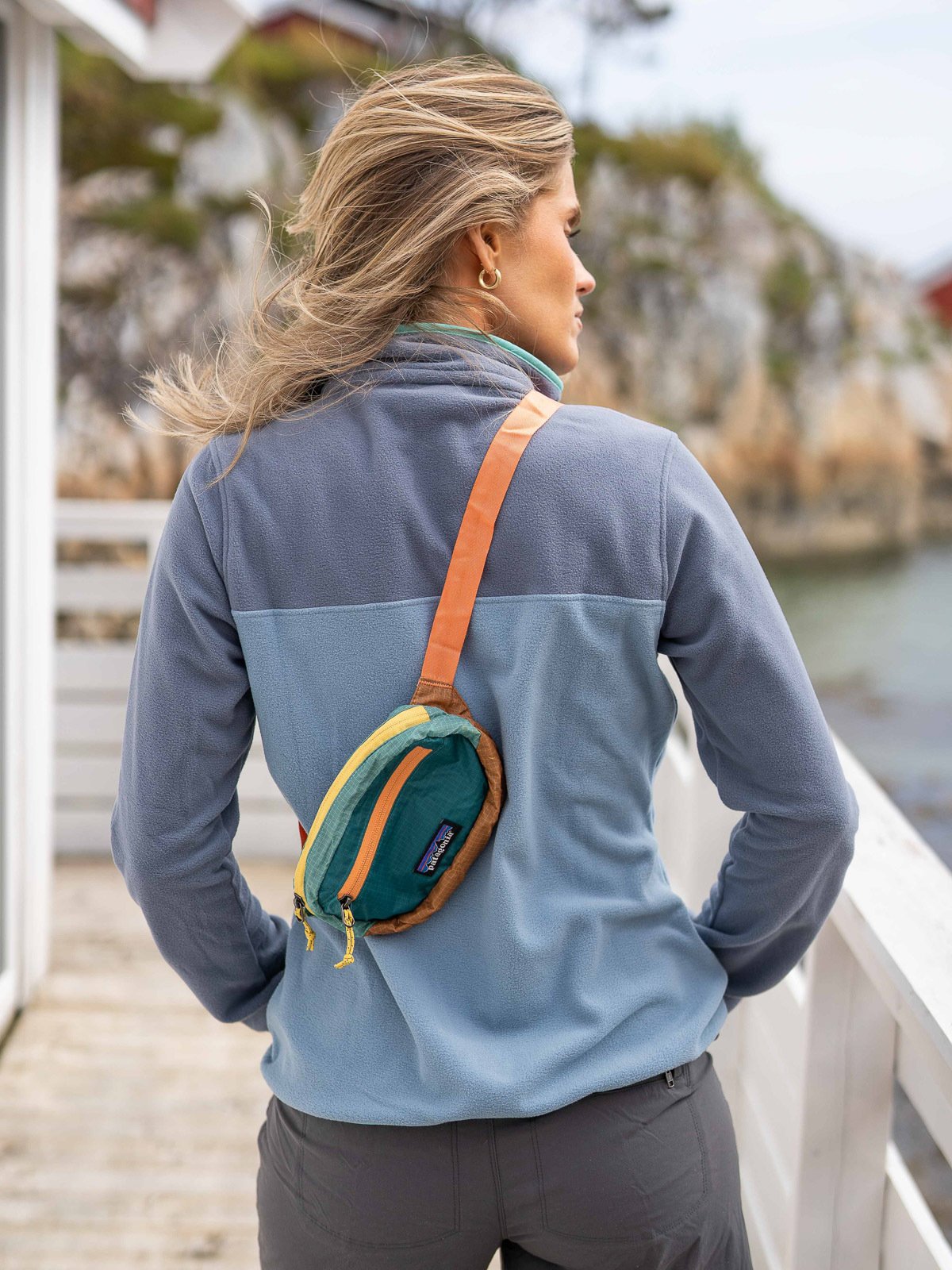 Patagonia W Micro D Snap-T P/O Light Plume Grey