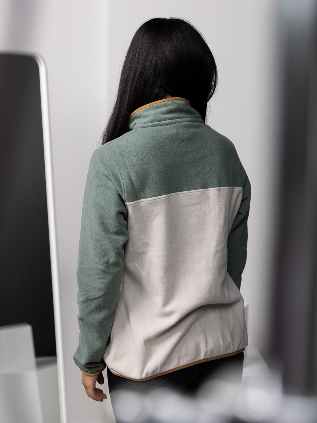 Patagonia W Micro D Snap-T P/O Pumice