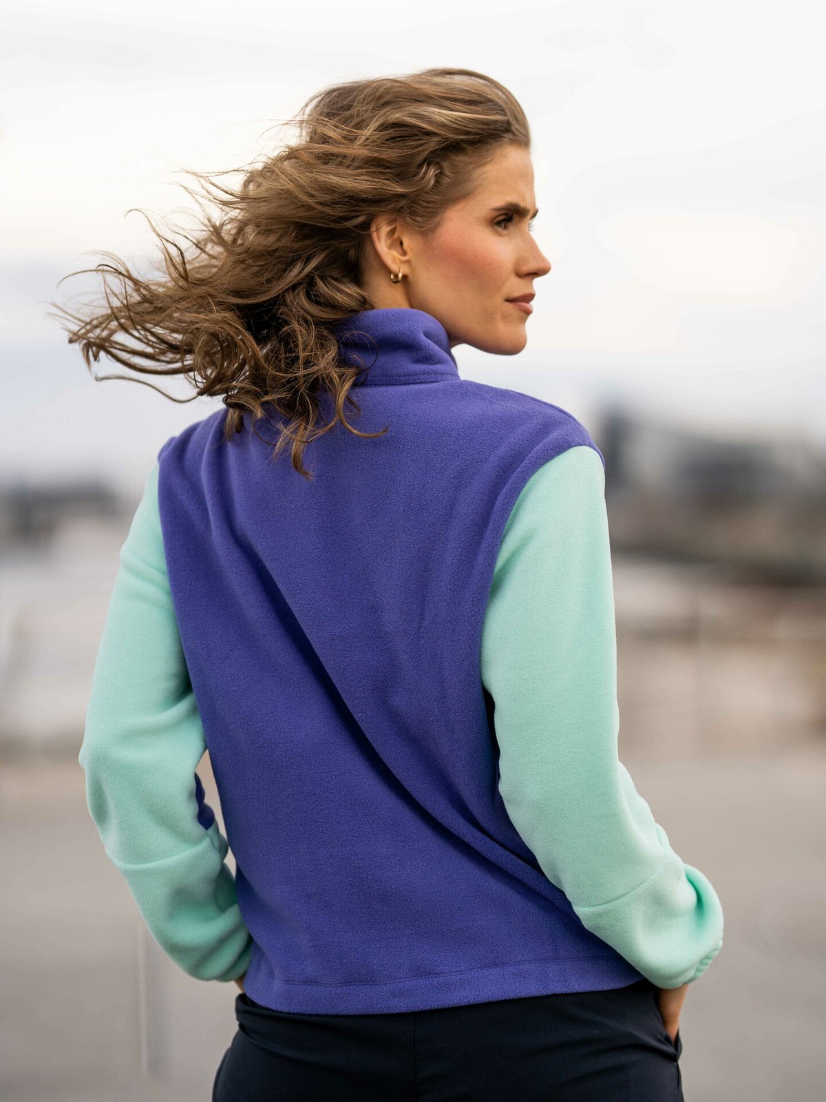 Patagonia W's Microdini 1/2 Zip P/O Perennial Purple