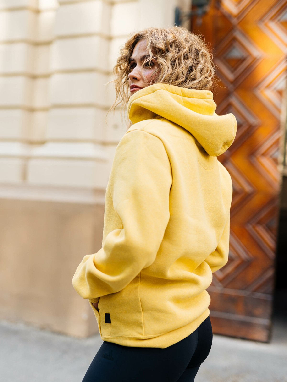 Patagonia P-6 Logo Uprisal Hoody Golden Yellow