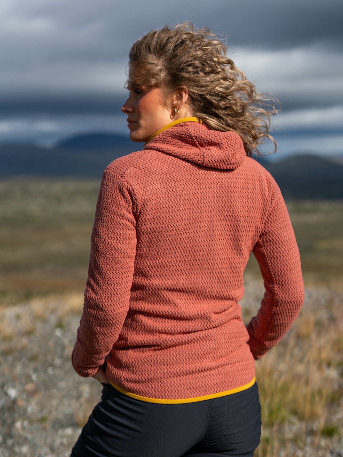 Patagonia R1 Air Full-Zip Hoody Burl Red