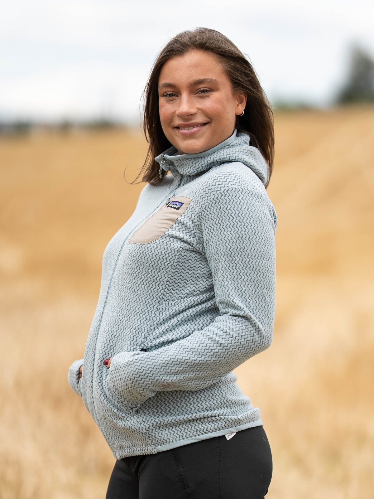 Patagonia R1 Air Full-Zip Hoody Thermal Blue