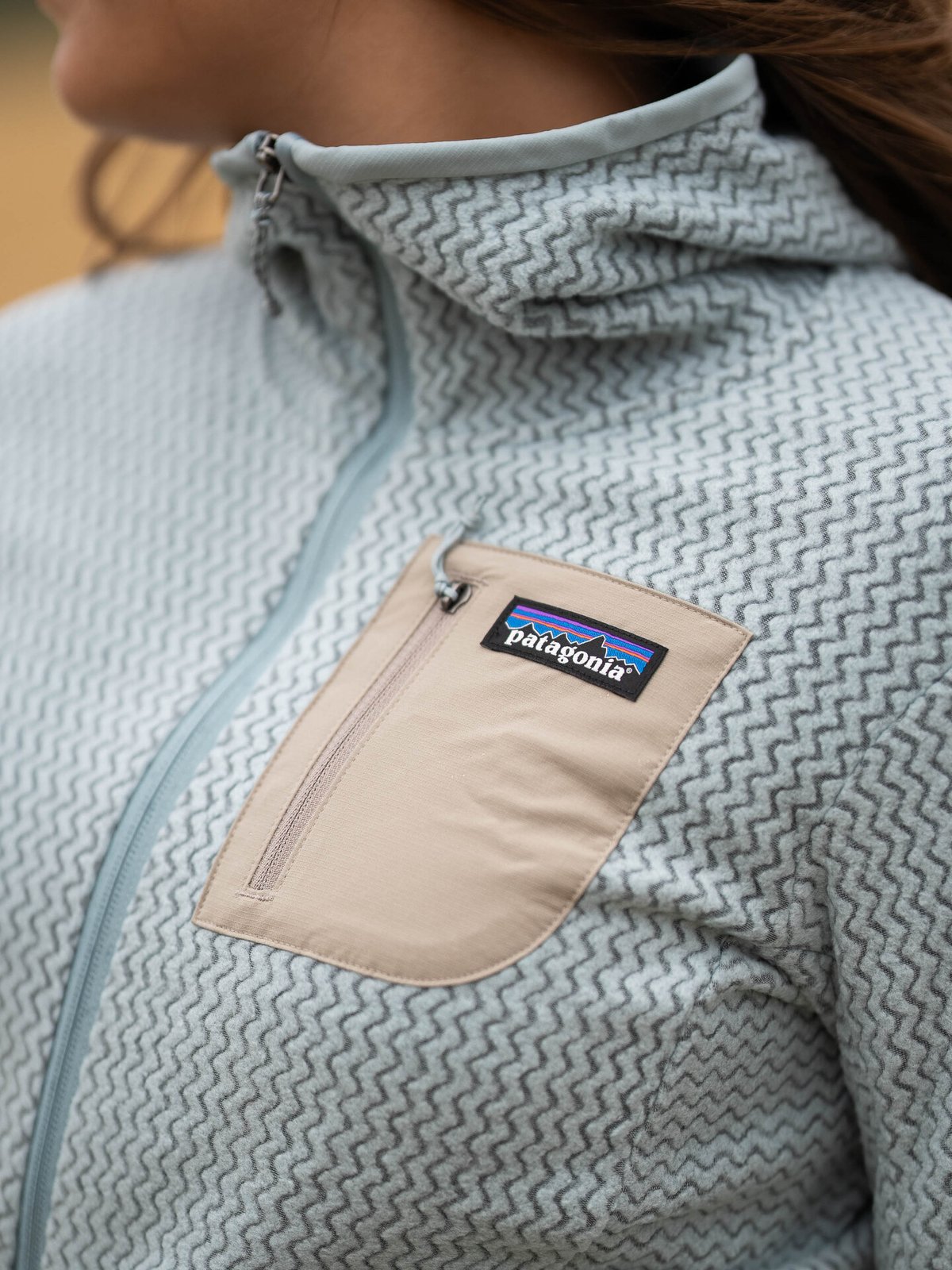 Patagonia R1 Air Full-Zip Hoody Thermal Blue