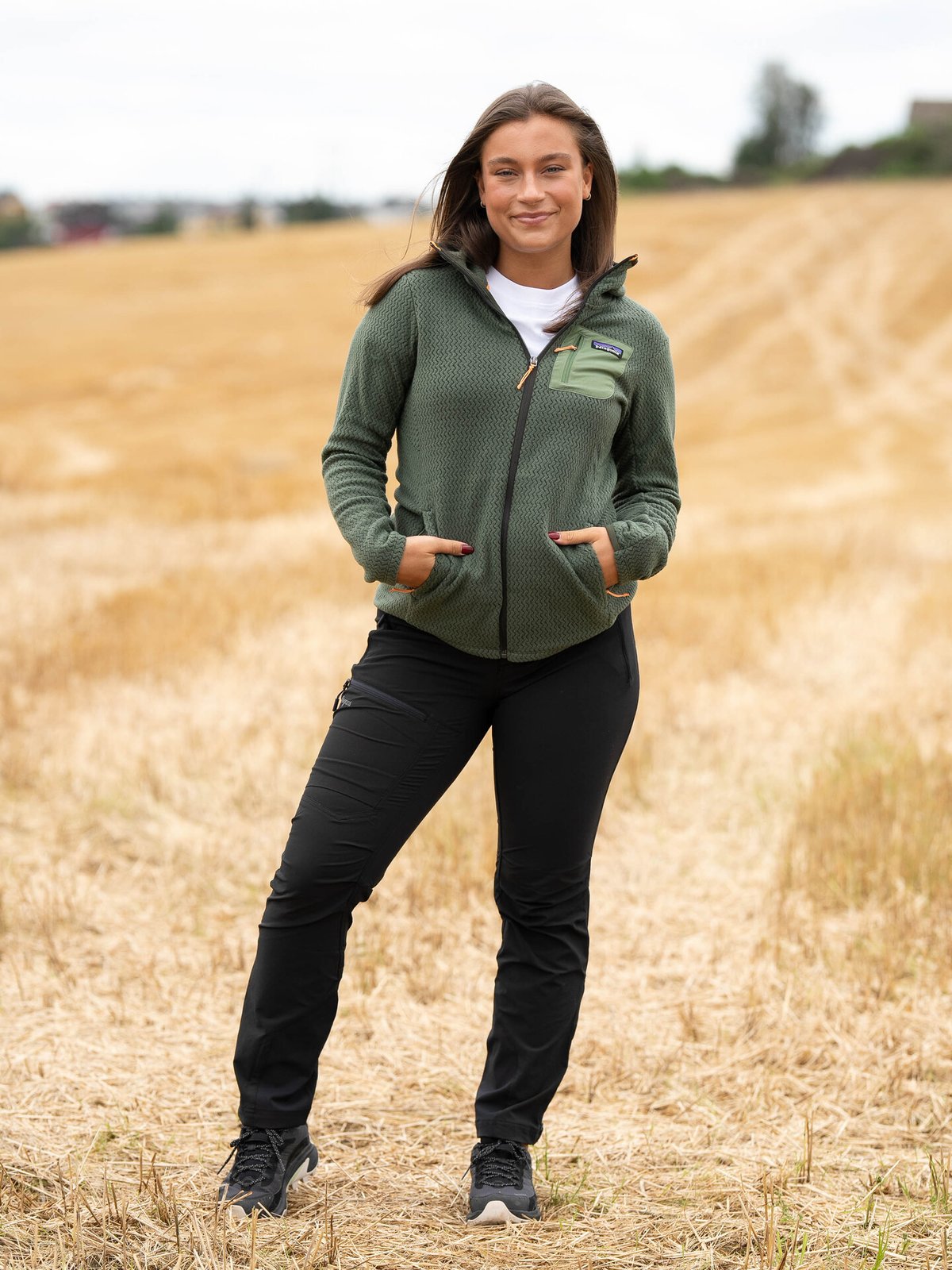 Patagonia R1 Air Full-Zip Hoody Torrey Pine Green