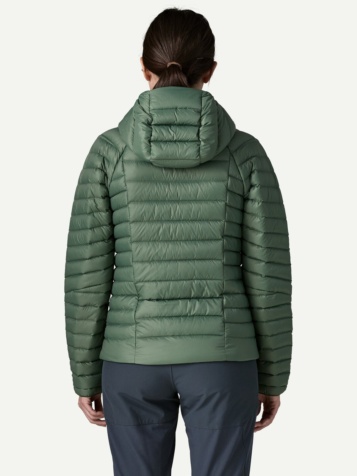 Patagonia Down Sweater Hoody Grønn