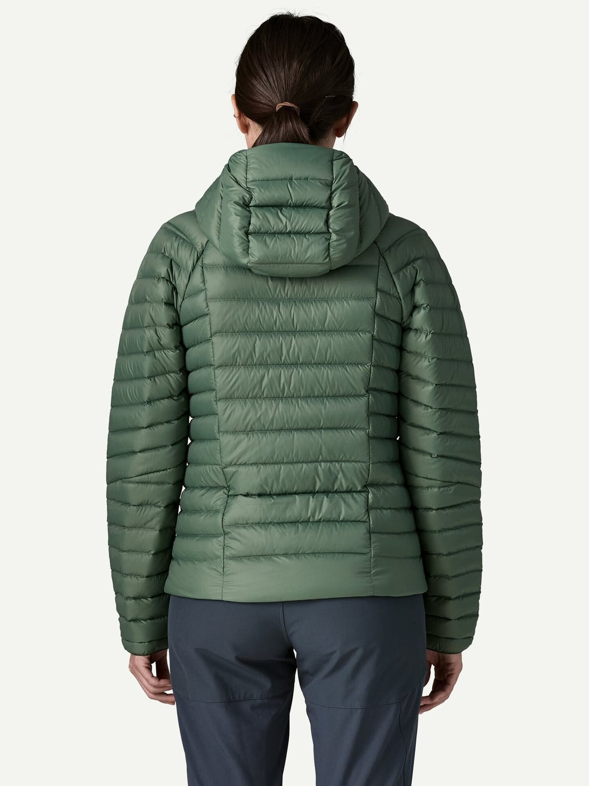 Patagonia Down Sweater Hoody Grønn