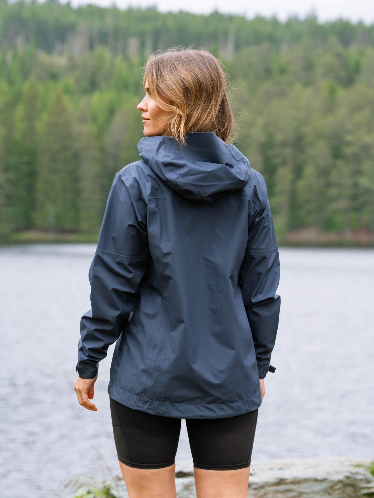 Patagonia Boulder Fork Rain Jacket Smolder Blue