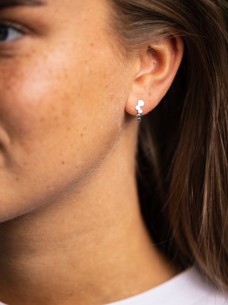 Pernille Corydon Sheen Earsticks Silver - Sølv / Sterlingsølv