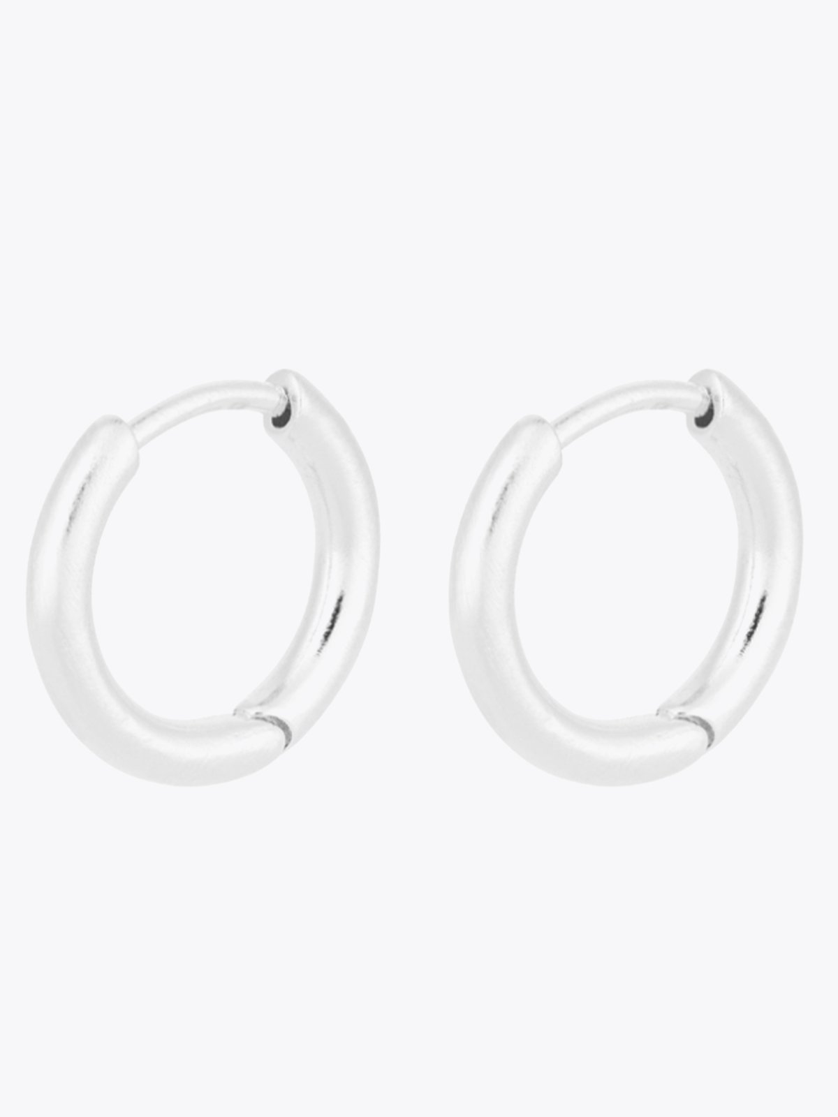 Pernille Corydon Solid Huggies Silver - Sølv / Sterlingsølv