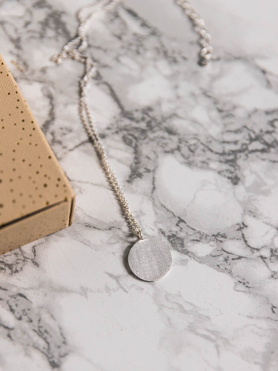 Pernille Corydon Coin Necklace Silver - Sølv / Sterlingsølv