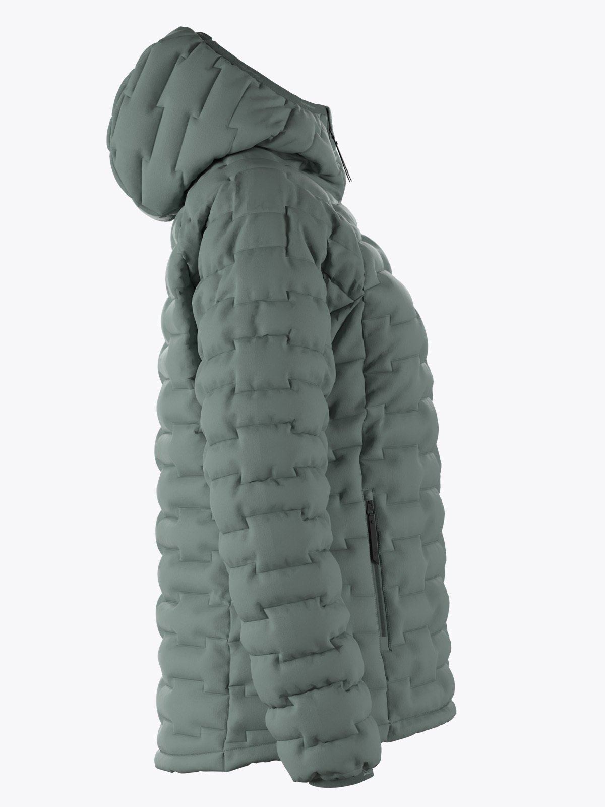 Peak Performance W Argon Light Hood Jacket Ashen Green