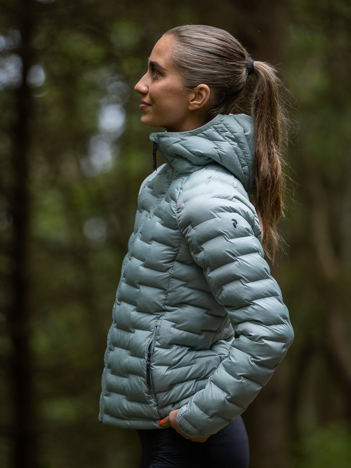Peak Performance W Argon Light Hood Jacket Ashen Green