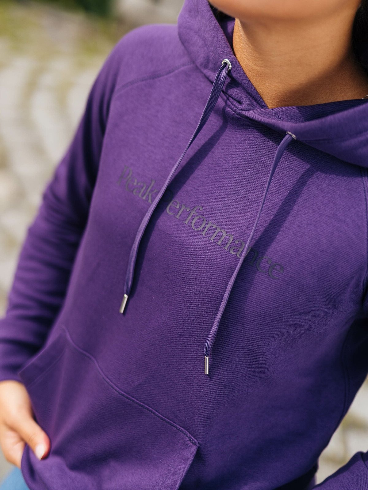 Peak Performance Ground Hood Indigo