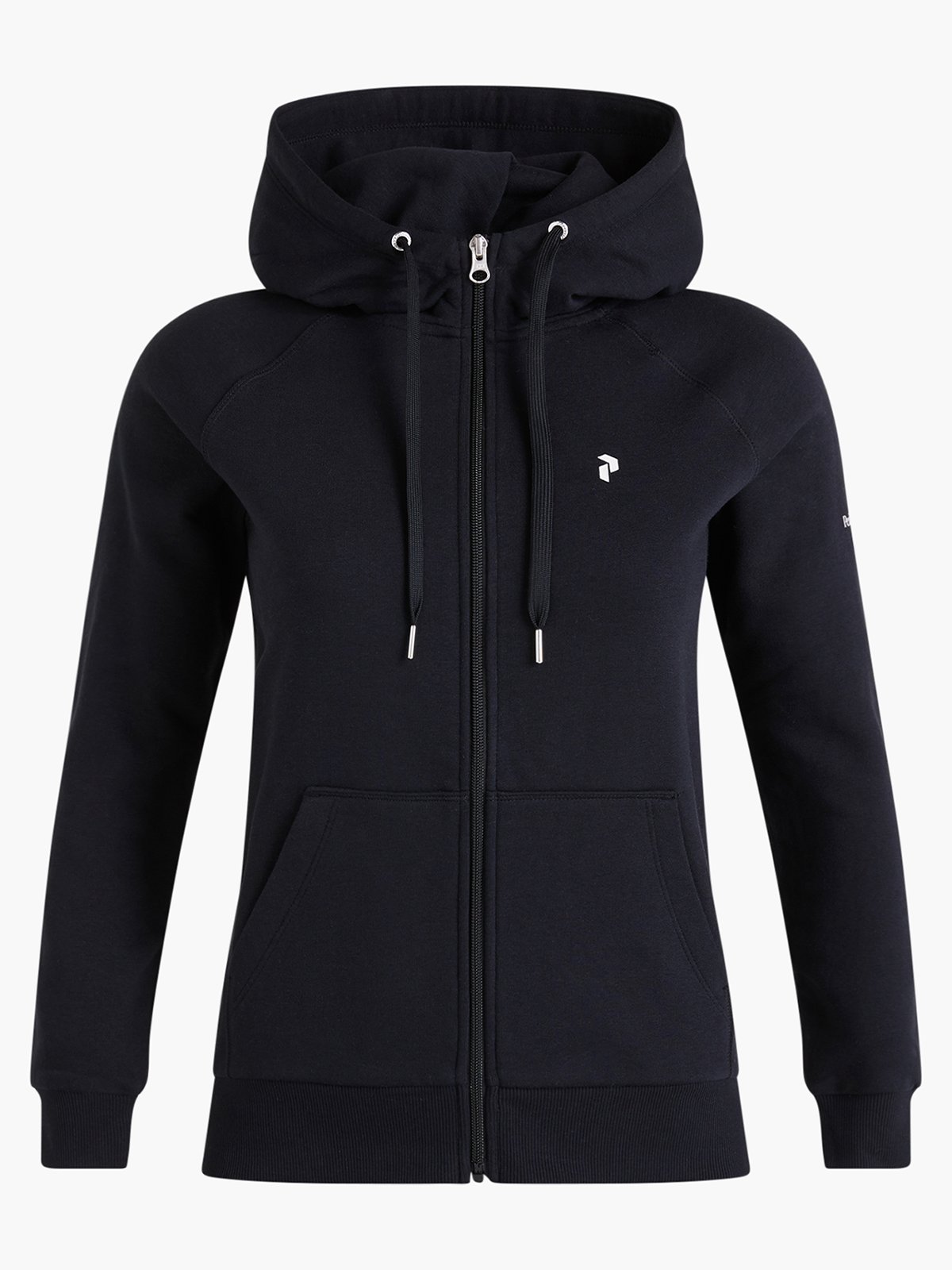 Peak Performance W Ground Zip Hood Black