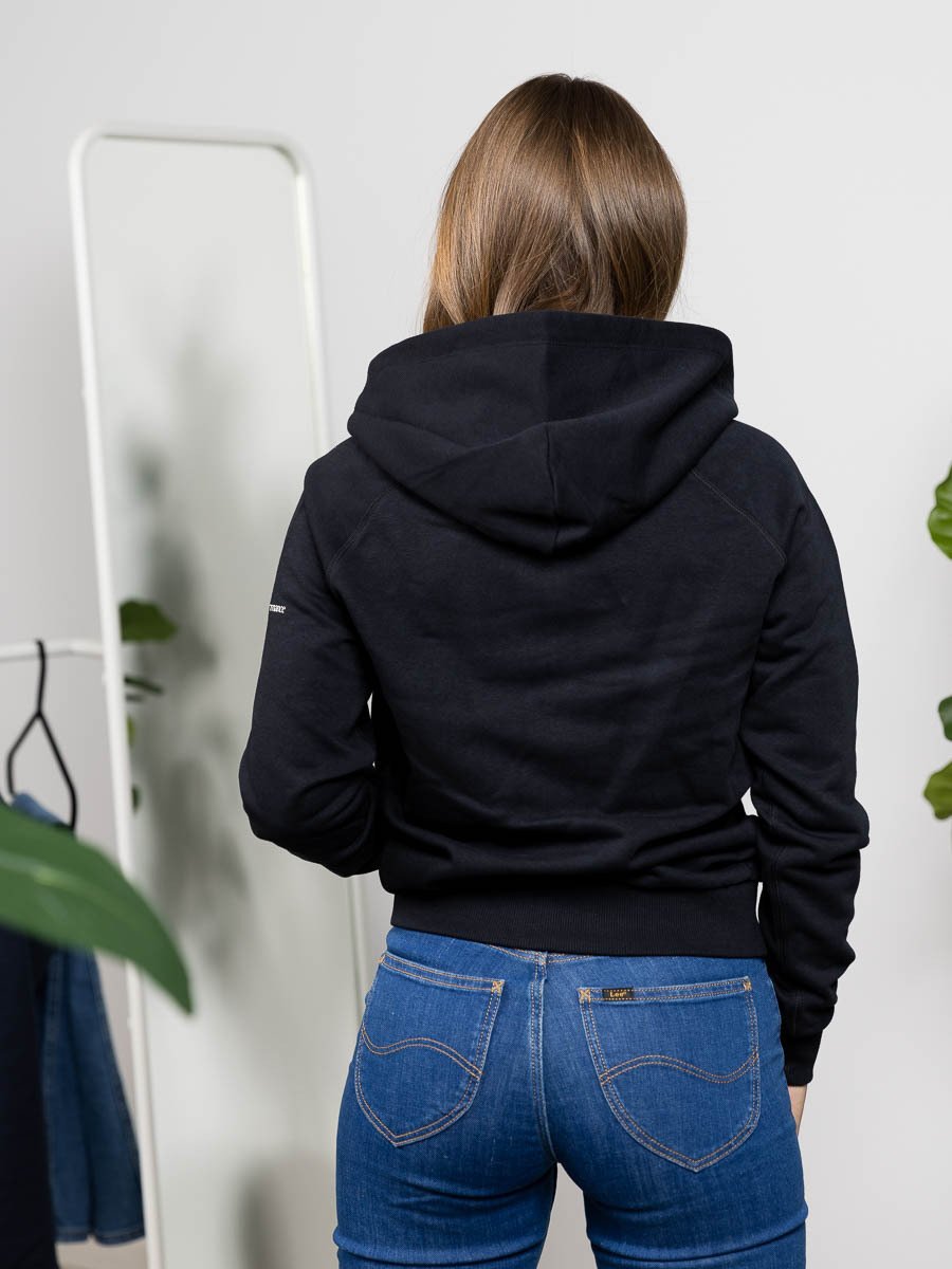 Peak Performance W Ground Zip Hood Black